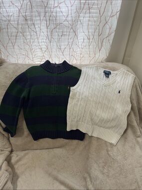 Polo by Ralph Lauren Quarter Zip and Vest